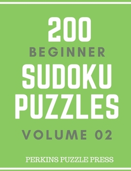 Paperback 200 Beginner Sudoku Puzzles Volume 02 Book