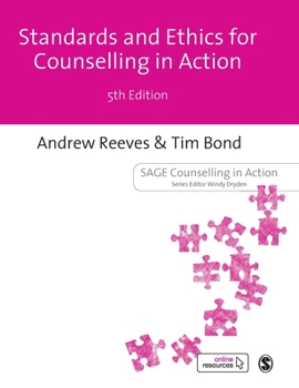 Hardcover Standards Ethics for Counselling in Action Book