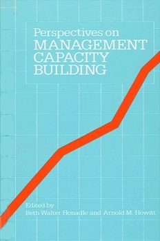 Hardcover Perspectives on Management Capacity Building Book