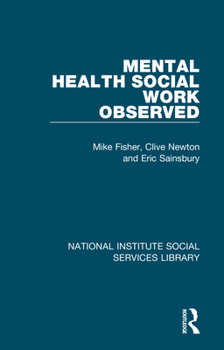 Hardcover Mental Health Social Work Observed Book