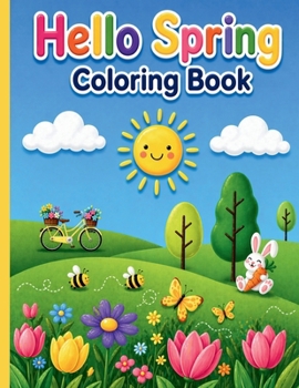 Hello Spring Coloring Book