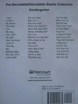 Paperback Storytown: Pre-Decodable/Decodable Book Story Town 2008 Grade K My Dog Book