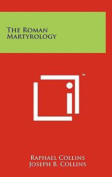 Hardcover The Roman Martyrology Book