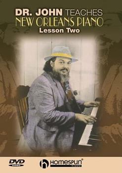 DVD Dr. John Teaches New Orleans Piano, Lesson Two Book