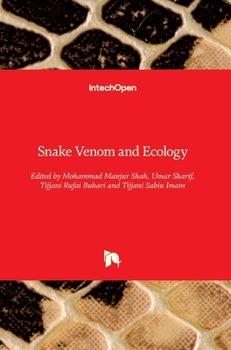 Hardcover Snake Venom and Ecology Book