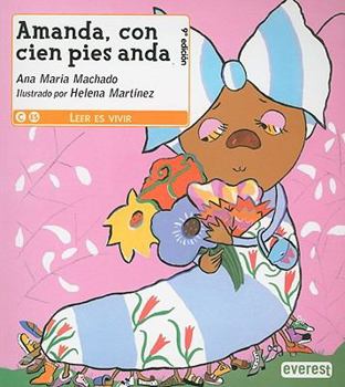 Paperback Amanda, Con Cien Pies Anda [Spanish] Book