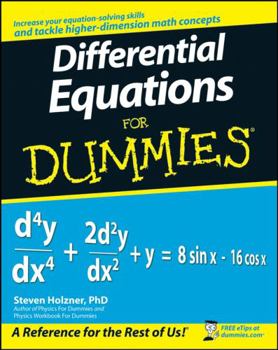 Paperback Differential Equations for Dummies Book