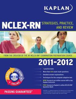 Paperback Kaplan NCLEX-RN: Strategies, Practice, and Review [With CDROM] Book