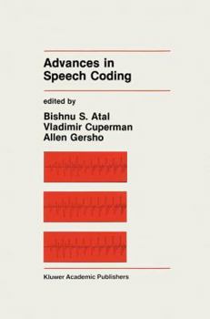 Hardcover Advances in Speech Coding Book