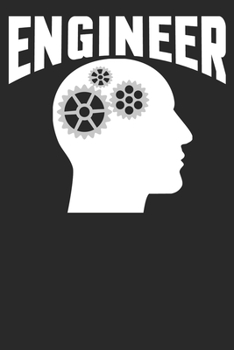 Engineer: 6x9 Blank Lined Notebook Journal 110 Pages Perfect Gift For Engineers