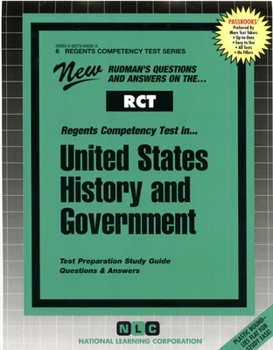Paperback Regents Competency Test In...United States History and Government Book