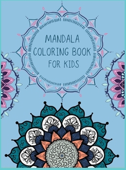 Hardcover Mandala: Coloring Book for Kids Book