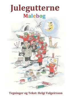 Paperback Julegutterne: Malebog [Danish] Book