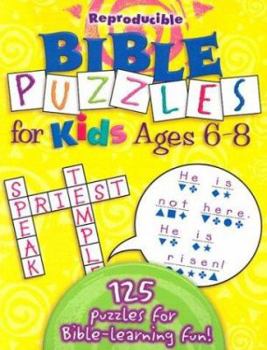 Paperback Bible Puzzles for Kids 6-8 Book