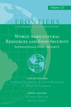 Hardcover World Agricultural Resources and Food Security: International Food Security Book