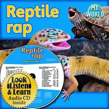 Hardcover Reptile Rap - CD + Hc Book - Package Book