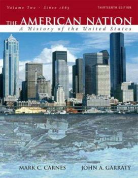 Paperback The American Nation, Volume Two: A History of the United States Book