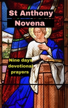 Paperback St. Anthony Novena: Nine days devotional prayers Book