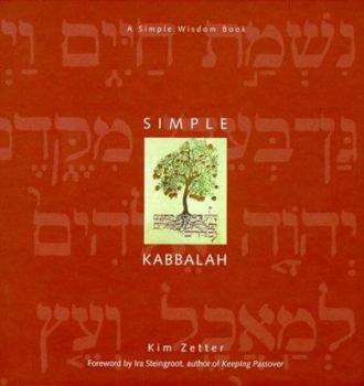 Hardcover Simple Kabbalah: A Simple Wisdom Book