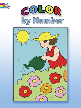 Paperback Color by Number Book
