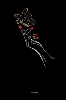 Notizbuch: A5 Kariert - Schmetterling Damen Geschenk Tagebuch Dankbarkeitstagebuch Valentinstag Journal Notizheft Schreibblock (German Edition)