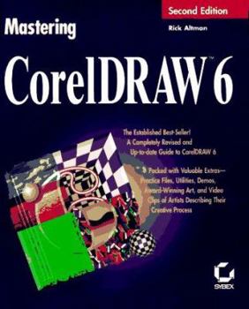 Paperback Mastering CorelDRAW 6: With CD ROM Book