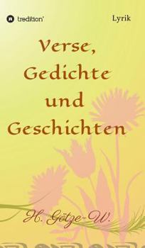 Hardcover Verse, Gedichte und Geschichten [German] Book
