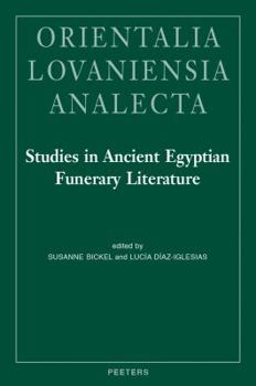 Hardcover Studies in Ancient Egyptian Funerary Literature Book