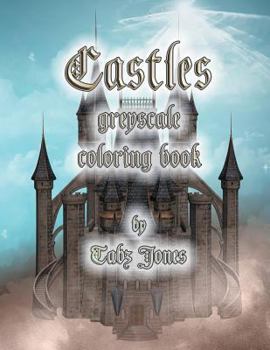 Paperback Castles Greyscale Coloring Book