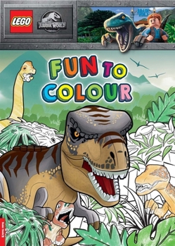 Paperback Lego (R) Jurassic World (Tm): Fun to Colour Book