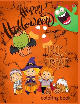 Paperback Happy Halloween: Trick or Treat Book