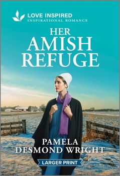 Mass Market Paperback Her Amish Refuge: An Uplifting Inspirational Romance [Large Print] Book