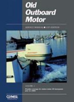 Paperback Old Outboard Motor Service V 1 Book