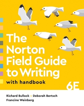 Paperback The Norton Field Guide to Writing with Handbook Book