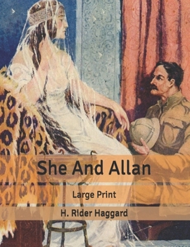 Paperback She And Allan: Large Print Book