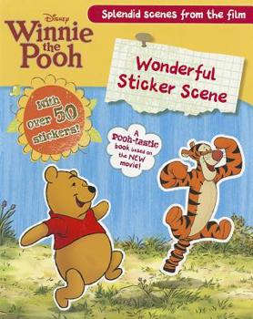 Paperback Winnie the Pooh the Movie - Sticker Scene Book