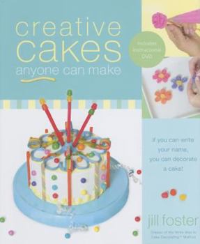 Hardcover Creative Cakes Anyone Can Make [With DVD] Book