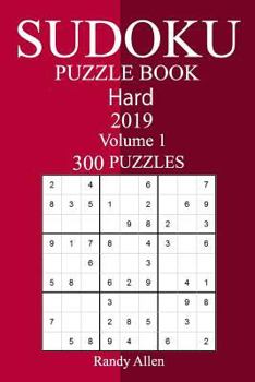 Paperback 300 Hard Sudoku Puzzle Book 2019 Book