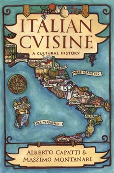 Hardcover Italian Cuisine: A Cultural History Book