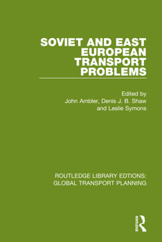 Paperback Soviet and East European Transport Problems Book