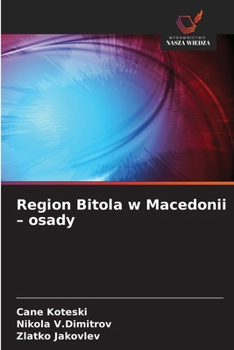 Paperback Region Bitola w Macedonii - osady [Polish] Book