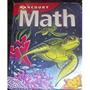 Hardcover Harcourt School Publishers Math: Student Edition Grade 4 2002 Book