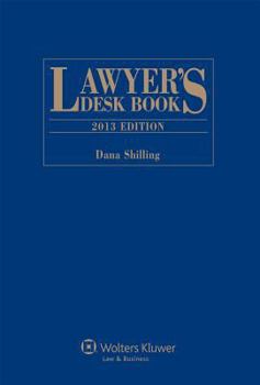 Paperback Lawyers Desk Book, 2013 Edition Book