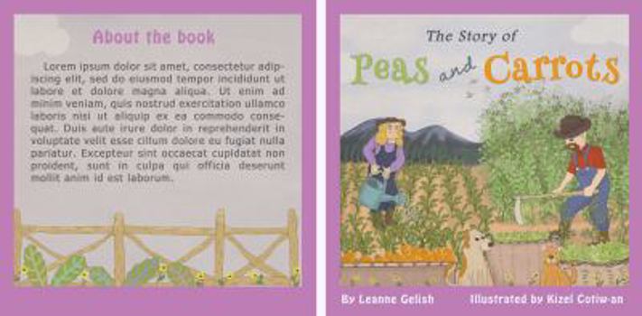 Paperback The Story of Peas & Carrots Book