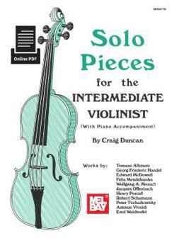 Paperback Solo Pieces for the Intermediate Violinist Book