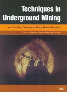 Hardcover Techniques in Underground Mining Book