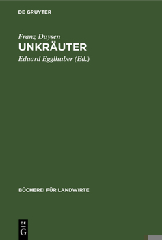 Hardcover Unkräuter [German] Book
