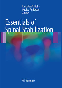 Paperback Essentials of Spinal Stabilization Book