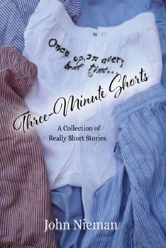 Paperback Three-Minute Shorts: A Collection of Really Short Stories Book