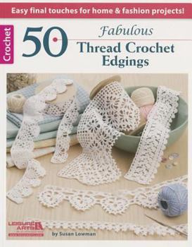 Paperback 50 Fabulous Thread Crochet Edgings Book